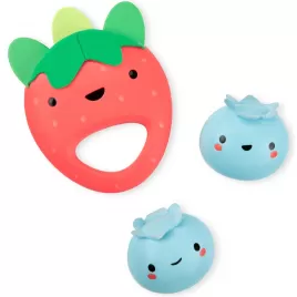 Skip Hop Chrastítko Farmstand Berry Cute Band set 3 ks, 3m +