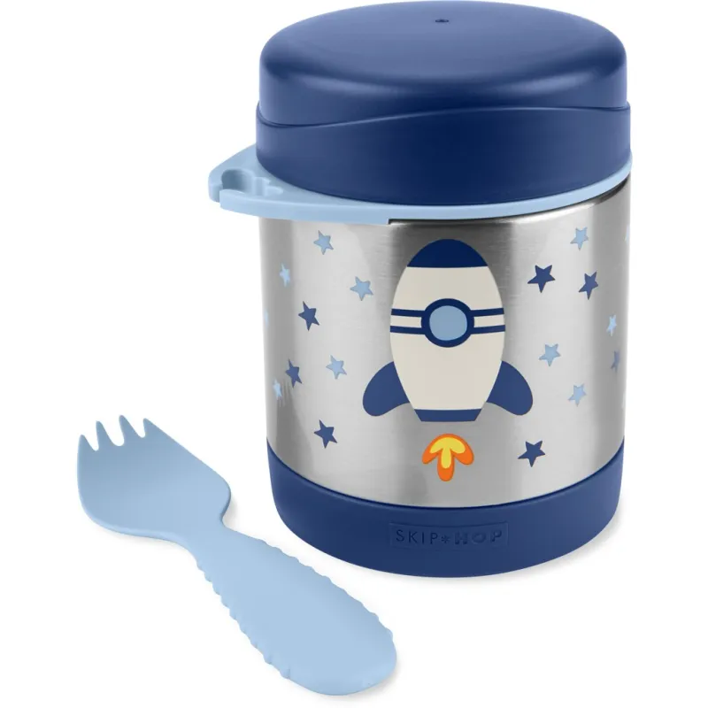 SKIP HOP Spark Style Termoska na jídlo se lžičkou/vidličkou 325 ml, 12m+