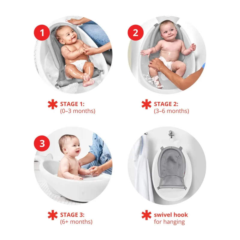 Skip Hop Vanička s ergonomickou podložkou Moby 3 fázová