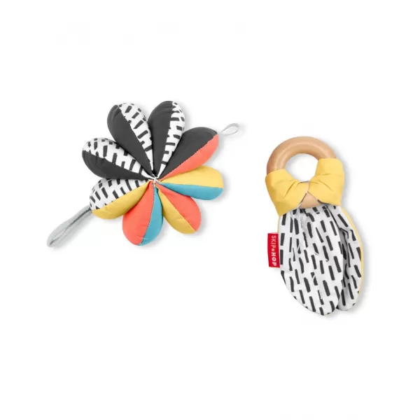 SKIP HOP Hračka aktivní na C kroužku Discoverosity 3v1 Montessori 0m+