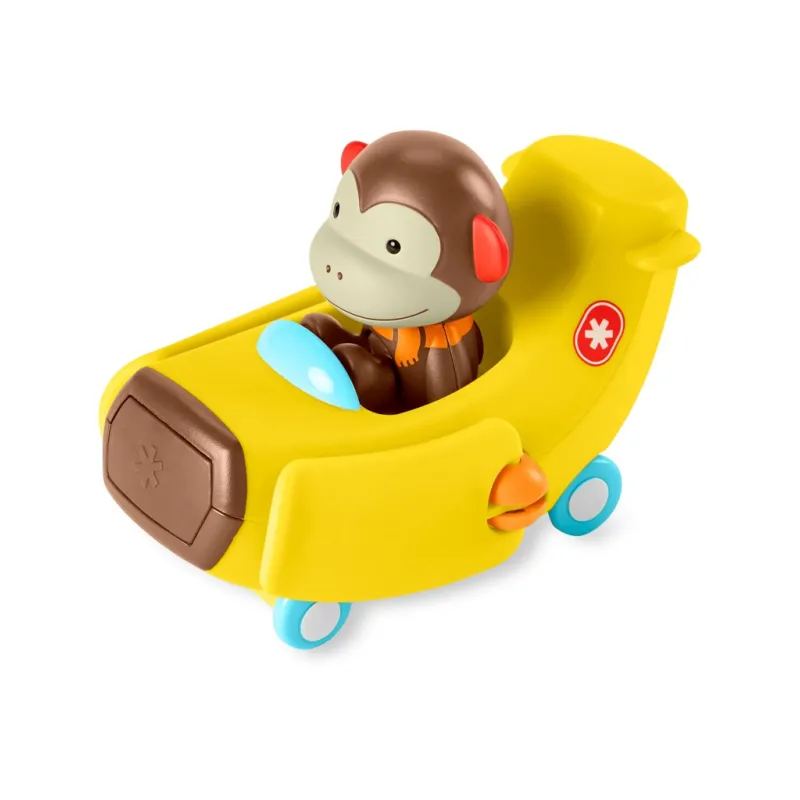 SKIP HOP Zoo Hračka letadlo banán 2r+