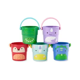 SKIP HOP Zoo hračka do vody Sada kbelíků 9m+