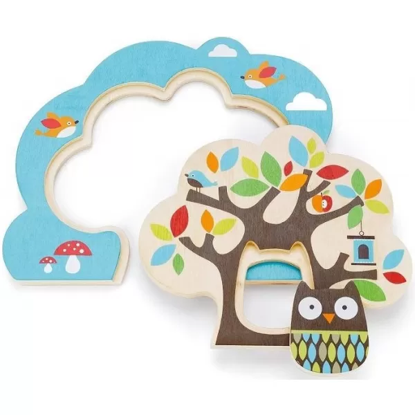 Skip Hop Puzzle Kamarádi ze stromu - dřevo