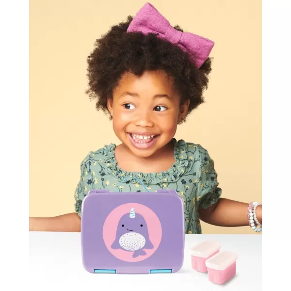 SKIP HOP Zoo Krabička na oběd Bento Narval 3r+