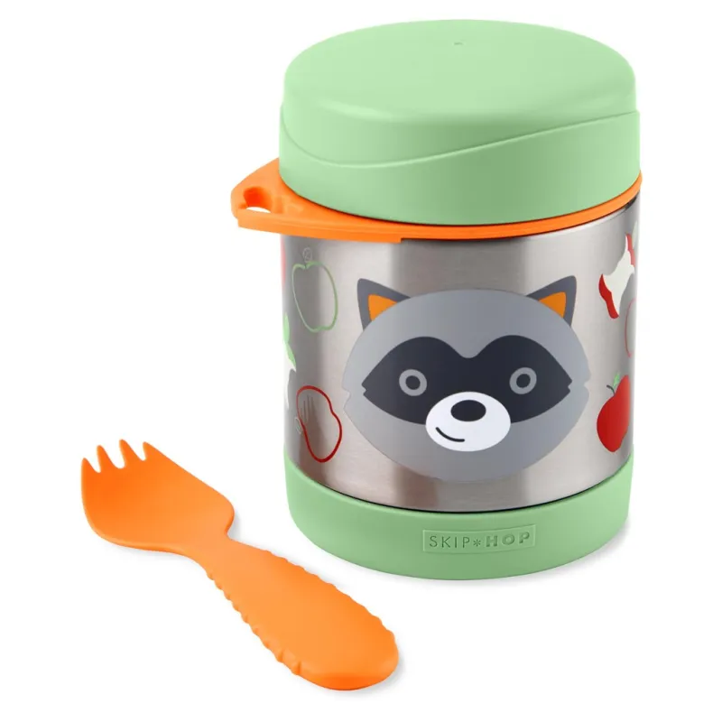 SKIP HOP Zoo Termoska na jídlo se lžičkou/vidličkou 325 ml, 3r+