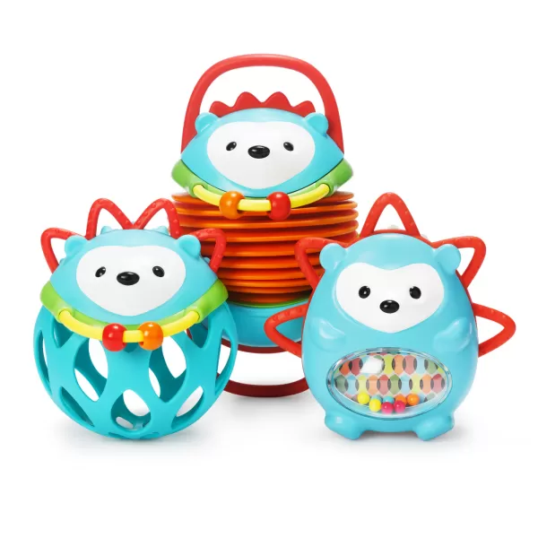 SKIP HOP Chrastítko na rozvoj motoriky kulatá do ruky 3m+