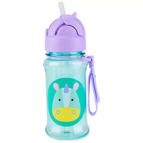 SKIP HOP Zoo tritan Láhev s brčkem 355ml 12m+