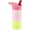 SKIP HOP Láhev s brčkem nerezová Wander - 450ml