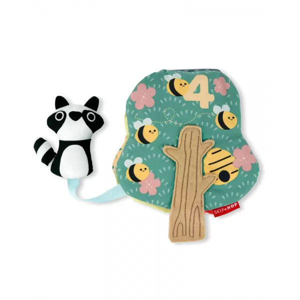 SKIP HOP Knížka edukační na C kroužku Roční období 0m+