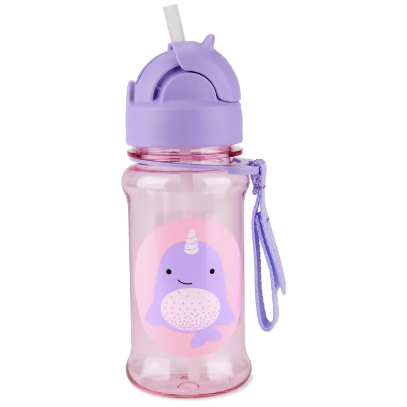 SKIP HOP Zoo tritan Láhev s brčkem 355ml 12m+