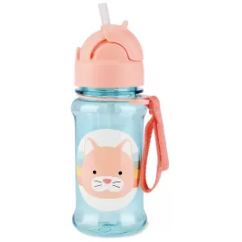 SKIP HOP Zoo tritan Láhev s brčkem 355ml 12m+